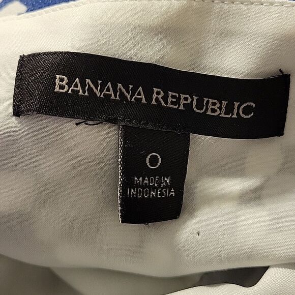 BRAND NEW BANANA REPUBLIC TIE-SHOULDER GEOMETRIC DRAPE DRESS - Picture 11 of 13